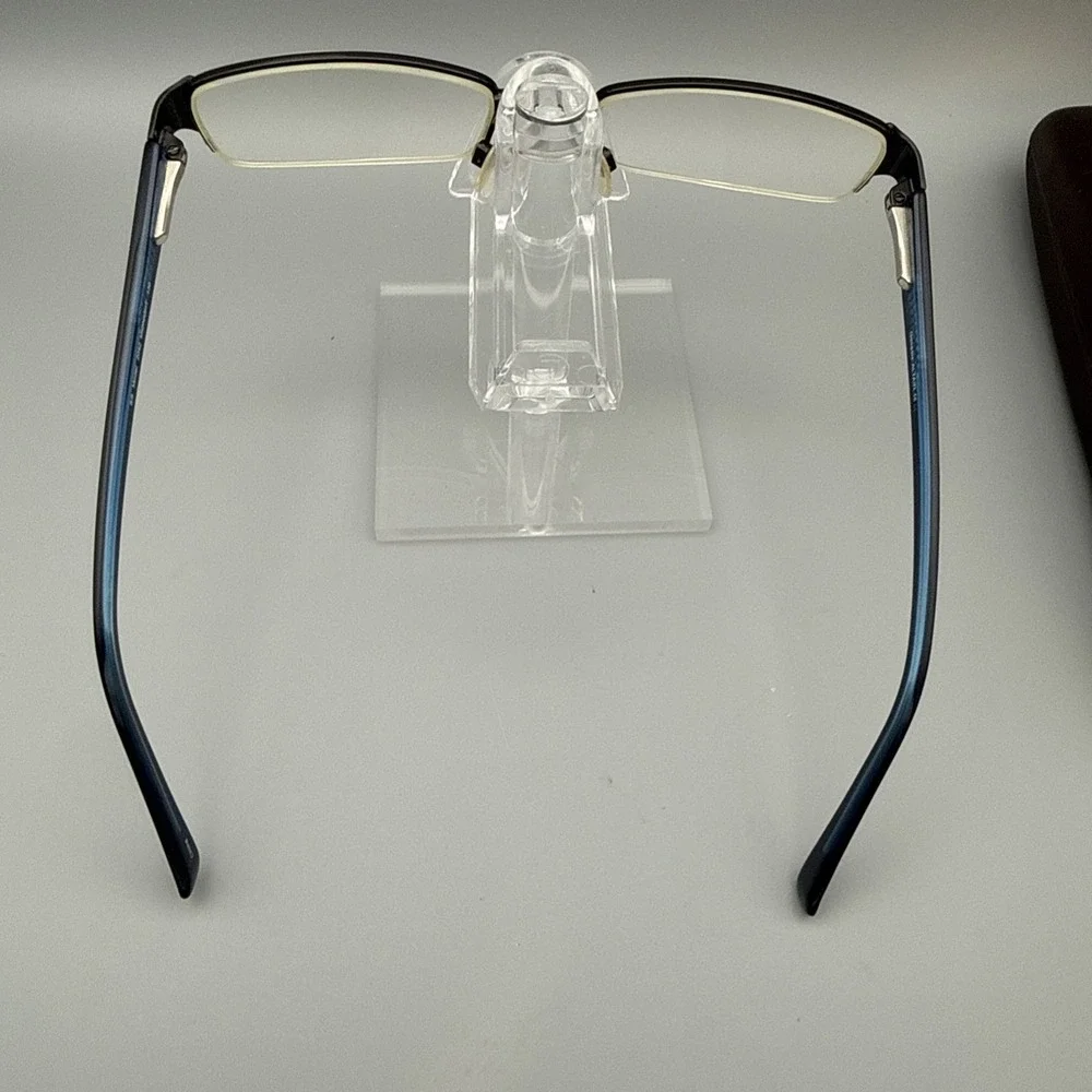 Altair Genesis Eyeglass Frames ALTAIR Midnight SemiRimless Model 2042 & Case HOT